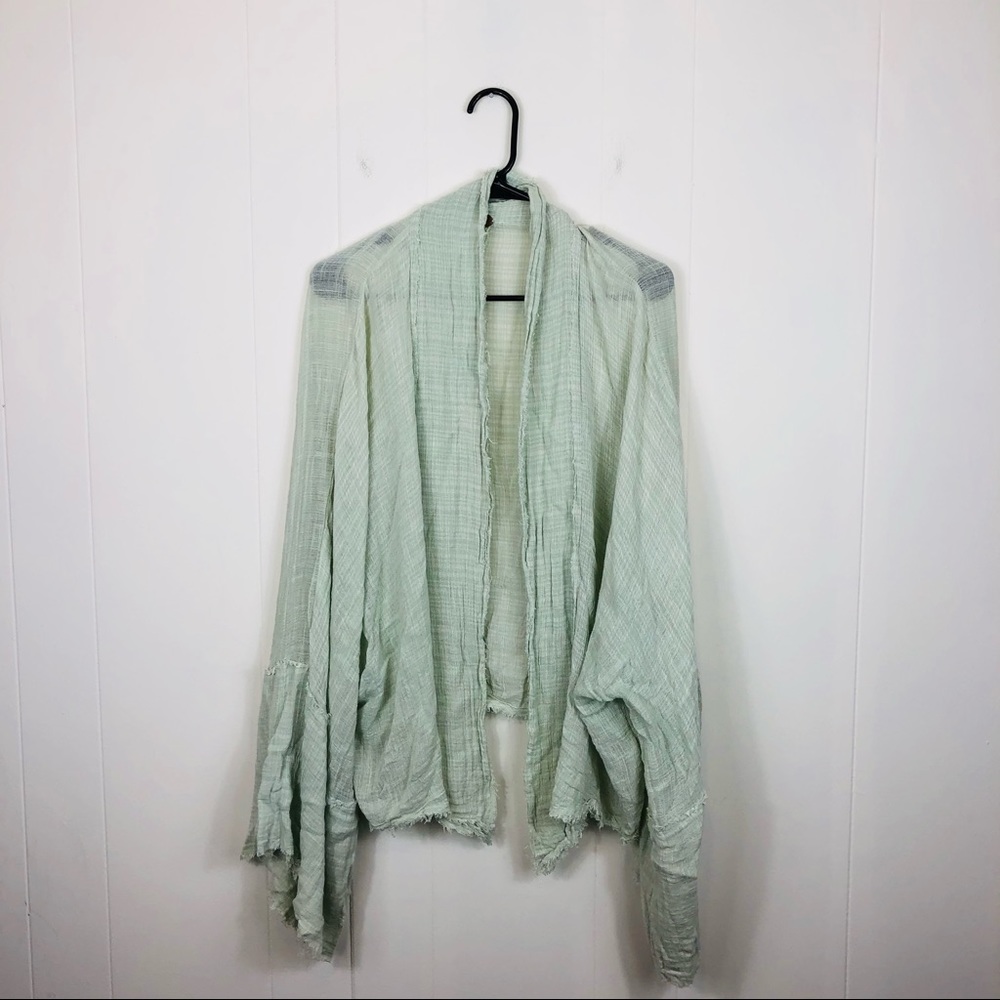 Free People One Open Sheer Cardigan